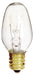 SATCO/NUVO 4C7 4W C7 Incandescent Clear 3000 Hours 16Lm Candelabra Base 120V 4/Card 2700K (S4724)