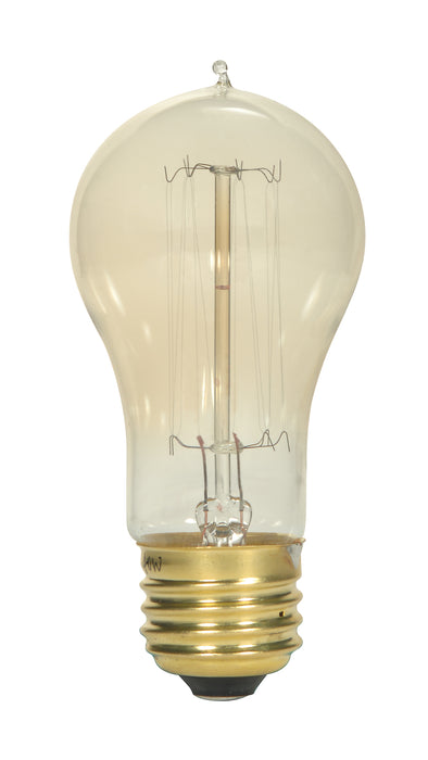SATCO/NUVO 40A15/CL/11S/120V/VINTAGE 40W A15 Incandescent Clear 3000 Hours 160Lm Medium Base 120V 2700K (S2424)