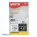 SATCO/NUVO 40A15/F/E12 40W A15 Incandescent Frost 1000 Hours 420Lm Candelabra Base 130V 2700K (S4161)