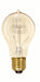 SATCO/NUVO 40A19/CL/120V/VINTAGE 40W A19 Incandescent Clear 3000 Hours 160Lm Medium Base 120V 2700K (S2412)