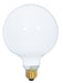 SATCO/NUVO 40G40/W 40W G40 Incandescent Gloss White 4000 Hours 280Lm Medium Base 120V 2700K (S3001)