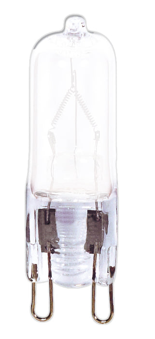 SATCO/NUVO 40T4/G9/FR 40W Halogen T4 Frosted 2000 Hours 450Lm Double Loop Base 120V 2900K (S4647)