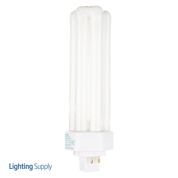 SATCO/NUVO 42W Pin-Based Compact Fluorescent 3500K 82 CRI GX24Q-4 4-Pin Base Shatterproof (S6755-TF)