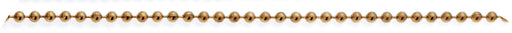 SATCO/NUVO #6 Beaded Chain 1/8 Inch Diameter 100 Foot Spool Brass Finish Used On Pull Sockets And Switches (90-124)