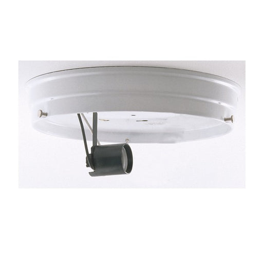 SATCO/NUVO 6 Inch 1-Light Ceiling Pan White Finish Includes Hardware 60W Maximum (90-686)