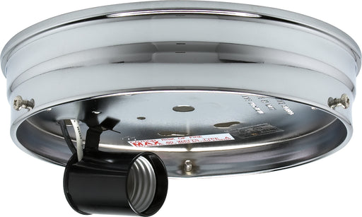 SATCO/NUVO 6 Inch 1-Light Ceiling Pan Chrome Finish Includes Hardware 60W Maximum (90-755)