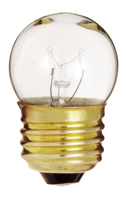SATCO/NUVO 7 1/2S11 7.5W S11 Incandescent Clear 2500 Hours 40Lm Medium Base 120V 2700K (S3606)