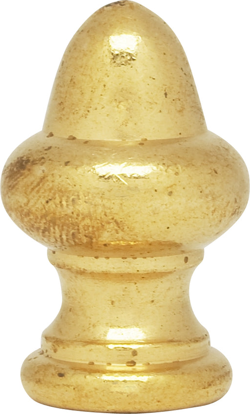SATCO/NUVO Acorn Finial 1-1/2 Inch Height 1/8 IP Burnished And Lacquered (90-837)