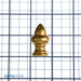 SATCO/NUVO Acorn Finial 1-1/2 Inch Height 1/8 IP Burnished And Lacquered (90-837)