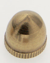 SATCO/NUVO Acorn Knob 1/8 IP Brass Burnished And Lacquered Knurled (90-668)