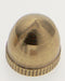 SATCO/NUVO Acorn Knob 1/8 IP Brass Burnished And Lacquered Knurled (90-668)
