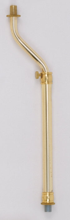 SATCO/NUVO Adjustable Figurine 10 Inch-15 Inch 1/8 IP Threaded Ends Brass Plated Finish (90-273)