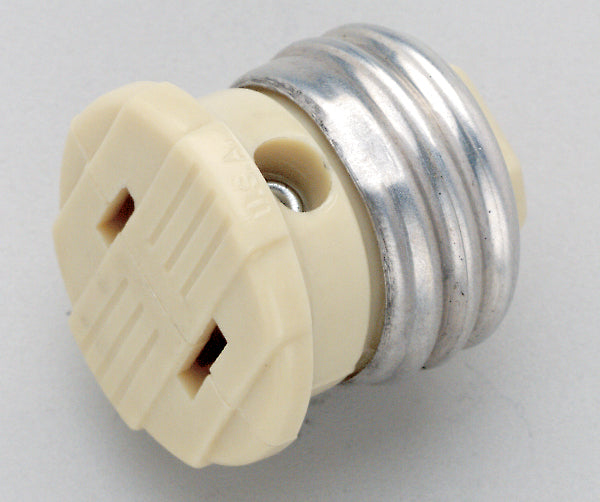 SATCO/NUVO Bakelite Female Screw Plug Ivory Finish (S70-543)