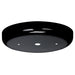 SATCO/NUVO Contemporary Canopy Only Black Finish 5-1/4 Inch Diameter 7/16 Inch Center Hole 2-8/32 Bar Holes (90-1862)