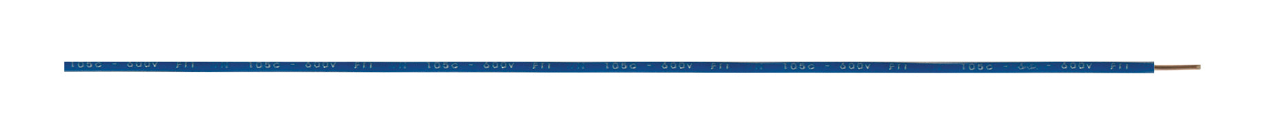 SATCO/NUVO Lighting Bulk Wire 18/1 Solid 105C AWM TFN-PVC Nylon 500 Foot/Spool Blue (93-346)