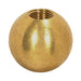 SATCO/NUVO Brass Ball 1 Inch Diameter 1/8 IP Tap Unfinished (90-1629)
