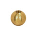 SATCO/NUVO Brass Ball 1/2 Inch Diameter 8/32 Tap Unfinished (90-1625)