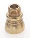 SATCO/NUVO Brass Beaded Nozzles Brass Burnished And Lacquered 1/4 F X 1/8 M (90-643)