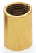 SATCO/NUVO Brass Coupling 5/8 Inch Long 1/8 IP Burnished And Lacquered (90-332)