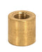 SATCO/NUVO Brass Coupling Unfinished 5/8 Inch Long 5/8 Inch Diameter 1/8 IP (90-2155)