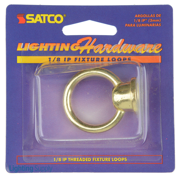 SATCO/NUVO Loop Brass Finish (S70-249)
