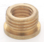 SATCO/NUVO Brass Reducing Bushing Unfinished 1/8 M X 1/4-27 F With Shoulder (90-762)