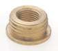 SATCO/NUVO Brass Reducing Bushing Unfinished 3/8 M X 1/4 F With Shoulder (90-765)