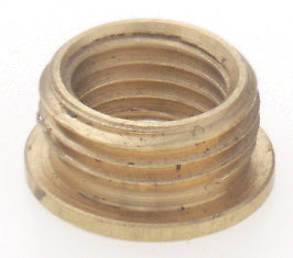 SATCO/NUVO Brass Reducing Bushing Unfinished 3/8 M X 1/8 F With Shoulder (90-764)