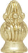 SATCO/NUVO Bud Finial 1-3/8 Inch Height 1/8 IP Polished Brass Finish (90-1723)