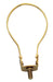 SATCO/NUVO Bulb Clip 1/4-27 3-5/8 Inch Height 2-1/8 Inch Diameter Medium Base Brass Plated Finish (90-940)