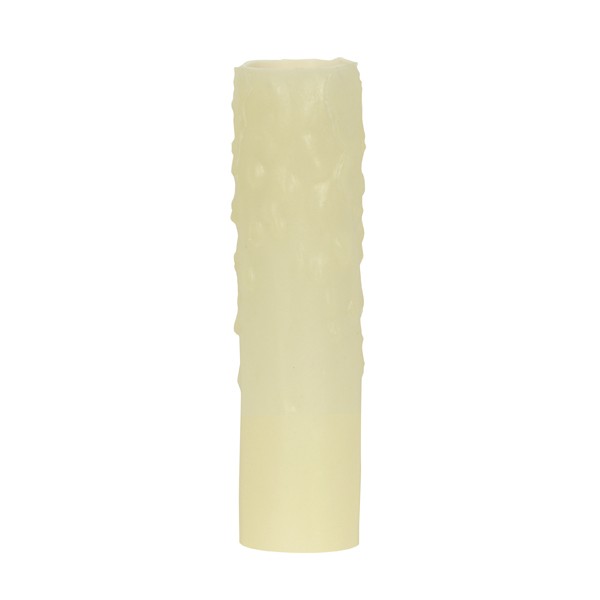 SATCO/NUVO Bees Drip Bees Wax Candelabra Base Ivory Finish 7/8 Inch Inside Diameter 1-5/32 Inch Outside Diameter 40W Maximum 4 Inch Height (80-1973)