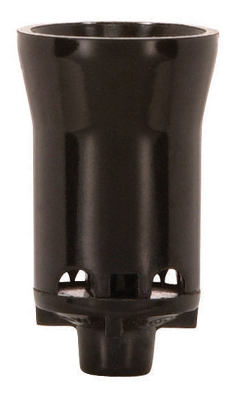 SATCO/NUVO Pressure Fit Candelabra Base Socket Pin Socket Pressure Fit Phenolic 1-1/4 Inch Height 3/4 Inch Diameter 60W 125V (90-548)