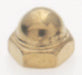 SATCO/NUVO Cap Nut 8/32 Brass Plated Finish (90-208)