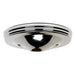 SATCO/NUVO Smooth Canopy Only Chrome Finish 5 Inch Diameter 7/16 Inch Center Hole 2-8/32 Bar Holes (90-1901)