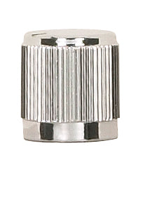 SATCO/NUVO Plastic Dimmer Knob Chrome Finish (90-799)