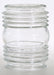 SATCO/NUVO Clear Porch Glass Shade 4-1/2 Inch X 3-1/4 Inch 3-3/4 Inch Diameter 3-1/4 Inch Fitter 4-1/2 Inch Height (50-114)