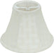 SATCO/NUVO Clip On Shade Cream Bamboo Linen 3 Inch Top 6 Inch Bottom 4-1/2 Inch Side (90-2486)