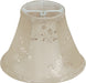 SATCO/NUVO Clip On Shade French Beige Flower Silk 3 Inch Top 6 Inch Bottom 4-1/2 Inch Side (90-2487)