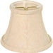 SATCO/NUVO Clip On Shade Ivory Floral 3 Inch Top 5 Inch Bottom 4-1/4 Inch Side (90-2362)