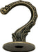 SATCO/NUVO Die Cast Large Swag Hook Antique Brass Finish Kit Contains 1 Hook And Hardware 10 Pounds Maximum (90-441)