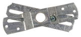 SATCO/NUVO Double Crossbars Screw Holes 2-3/4 Inch And 3-7/8 Inch Center To Center With Ground Screw (90-1073)