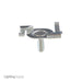 SATCO/NUVO Drop Ceiling T-Bar Track Clips For Attaching Track Lighting To Drop Ceilings 4 Piece (TP185)