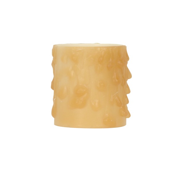 SATCO/NUVO Bees Drip Bees Wax Edison Base Amber Honey 1-1/4 Inch Inside Diameter 1-9/16 Inch Outside Diameter 40W Maximum 1-5/8 Inch Height (80-2085)