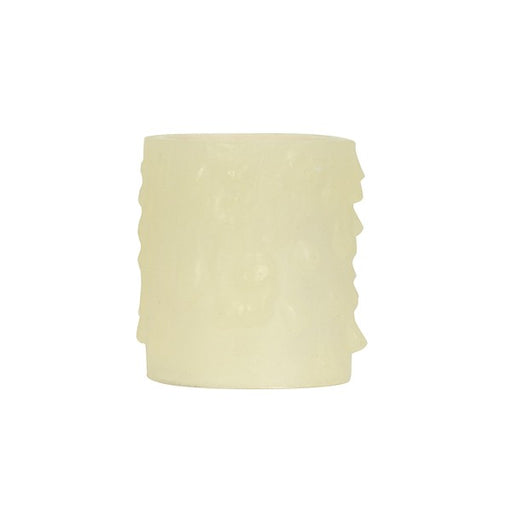 SATCO/NUVO Bees Drip Bees Wax Edison Base Ivory Finish 1-1/4 Inch Inside Diameter 1-9/16 Inch Outside Diameter 40W Maximum 1-5/8 Inch Height (80-2081)