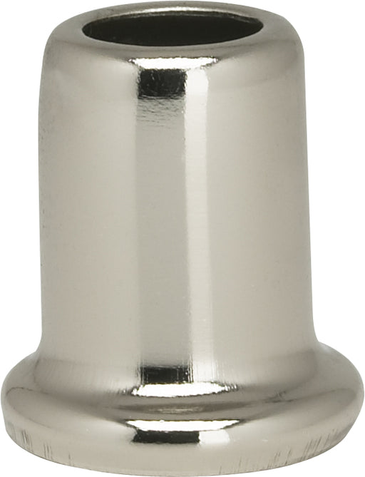 SATCO/NUVO Flanged Steel Neck 1 Inch Height 7/8 Inch Bottom Nickel Plated Finish (90-2214)