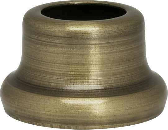 SATCO/NUVO Flanged Steel Neck 1/2 Inch Height 7/8 Inch Bottom Antique Brass Finish (90-2271)