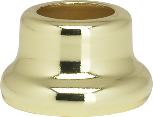 SATCO/NUVO Flanged Steel Neck 1/2 Inch Height 7/8 Inch Bottom Brass Plated Finish (90-2192)