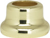 SATCO/NUVO Flanged Steel Neck 1/2 Inch Height 7/8 Inch Bottom Brass Plated Finish (90-2192)