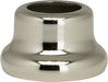 SATCO/NUVO Flanged Steel Neck 1/2 Inch Height 7/8 Inch Bottom Nickel Plated Finish (90-2212)