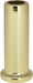 SATCO/NUVO Flanged Steel Neck 2 Inch Height 7/8 Inch Bottom Brass Plated Finish (90-2195)